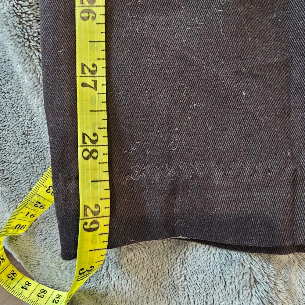 Savane Mens Black Dress Pants‎ 34x29 Comfort Waist Straight Leg Casual